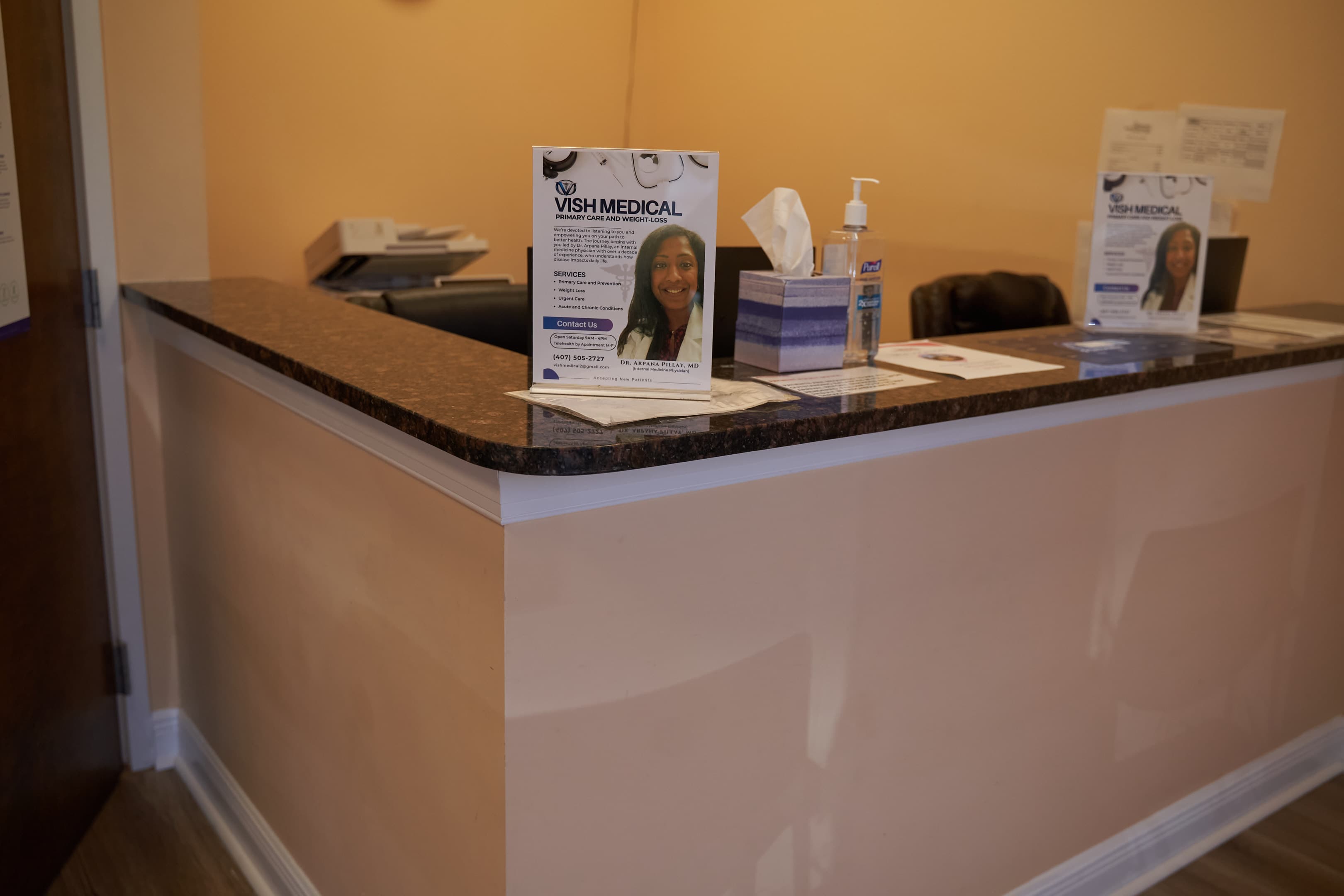 Telehealth and in-office care available in Central Florida